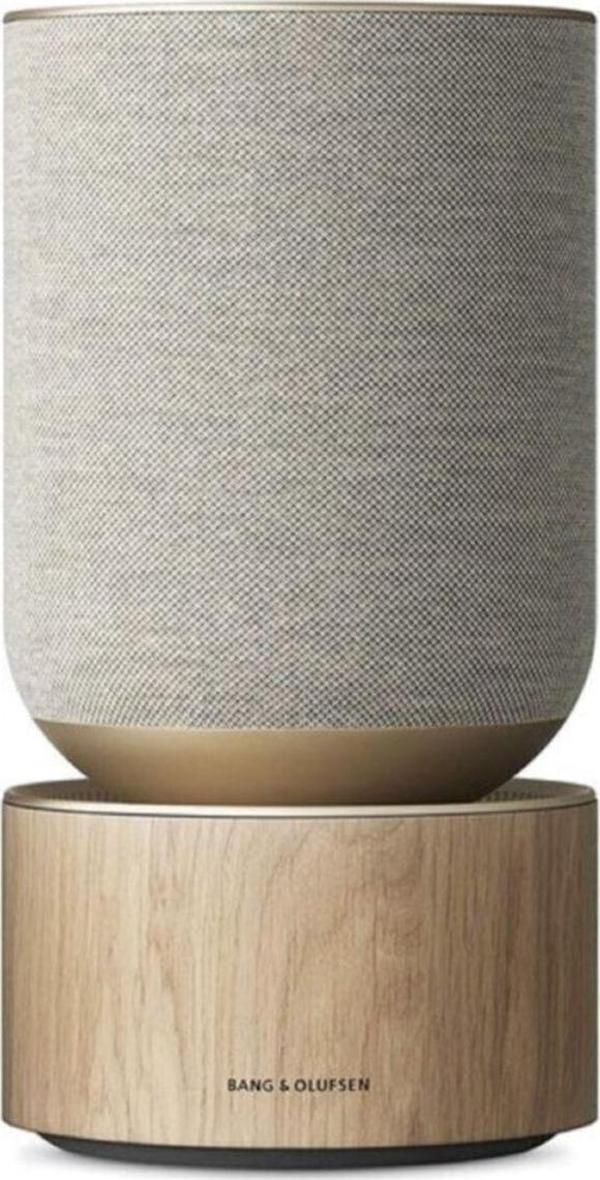 Bang & Olufsen Beosound Balance 360° Hi-Fi Ses, Adaptif Oda Kalibrasyonu, AirPlay 2, Chromecast, Spotify Connect, Multiroom Desteği, Kablosuz Hoparlör – Naturel / Meşe Ağacı - Image 1