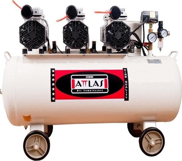 Attlas SC 20100 Sessiz Monofaze Kompresör 100 Lt 3.0 HP - A0302027 - Image 1