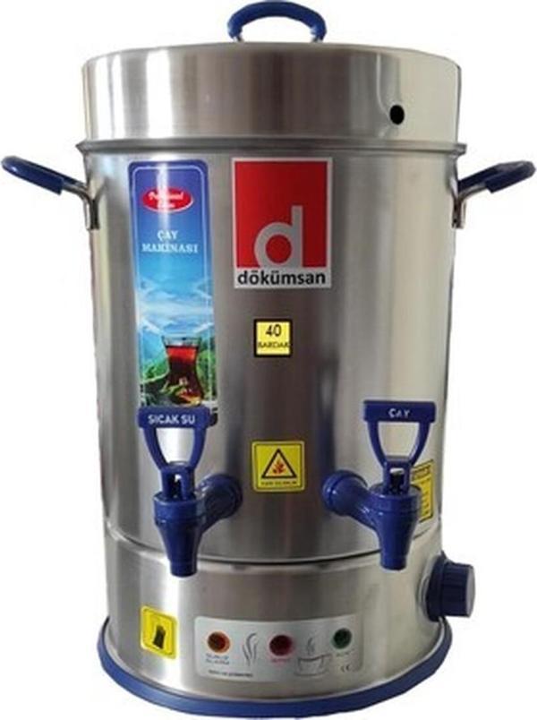Dökümsan 40 Bardak Alarmlı Semaver - Image 1