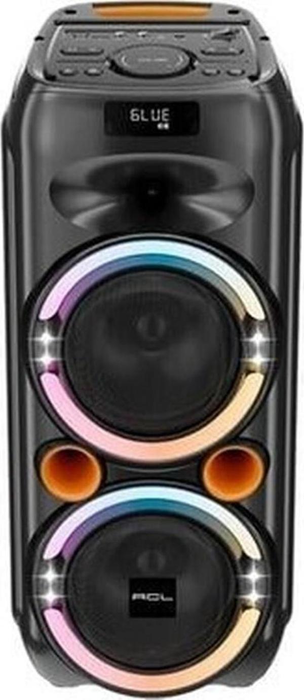 ACS-3 30W Güçlü Mikrofonlu RGB Hoparlör - 2x6,5 Speaker Yüksek Ses Bluetooth Parti ve Karaoke - Image 1