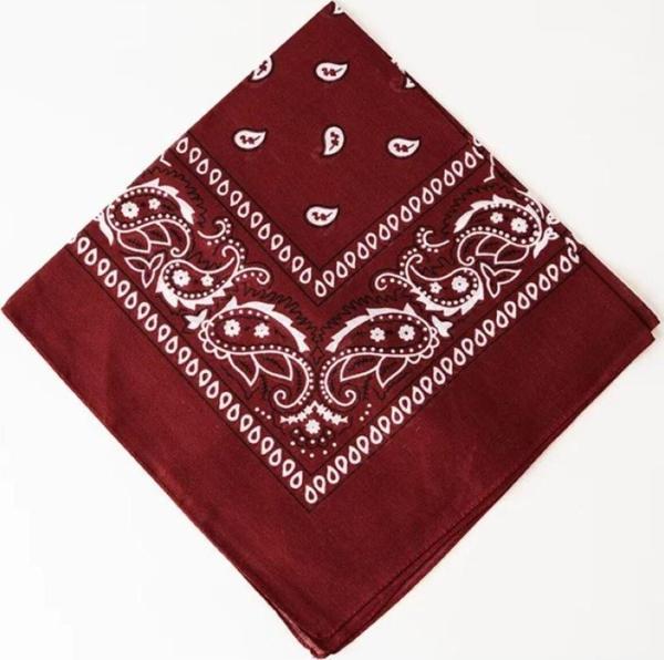 Bandana Etnik Şal  Damla Desenli  Tasarım %100Pamuk - Image 1