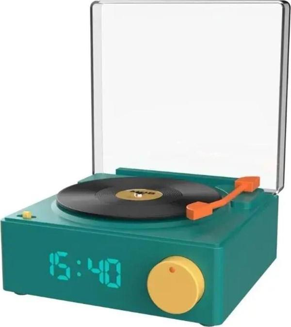 Mobility on Board Retro Pikap Bluetooth Hoparlör ve Çalar Saat-Mavi - Image 1