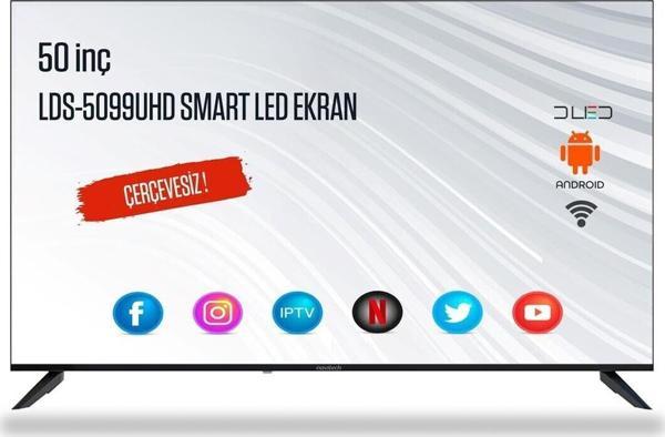 Navitech LDS-5099UHD 50'' 127 Ekran 4K Ultra HD Android Smart LED Ekran - Image 1