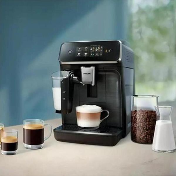 Philips Lattego 2300 Serisi Aquaclean Filtre, 15 Bar Basınç ve Krom Kaplama Tam Otomatik Espresso Makinesi - Image 1
