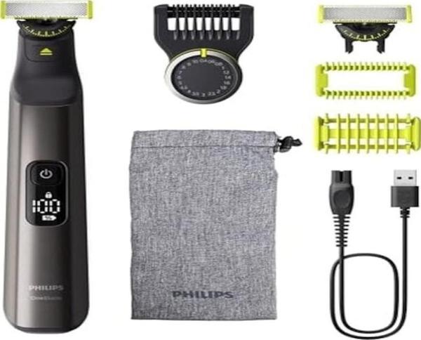 Philips Qp6552/30 Oneblade Pro 360 Elektrikli Sakal Düzeltici Tıraş Makinesi Ve Vücut Bakım Seti Siyah - Image 1