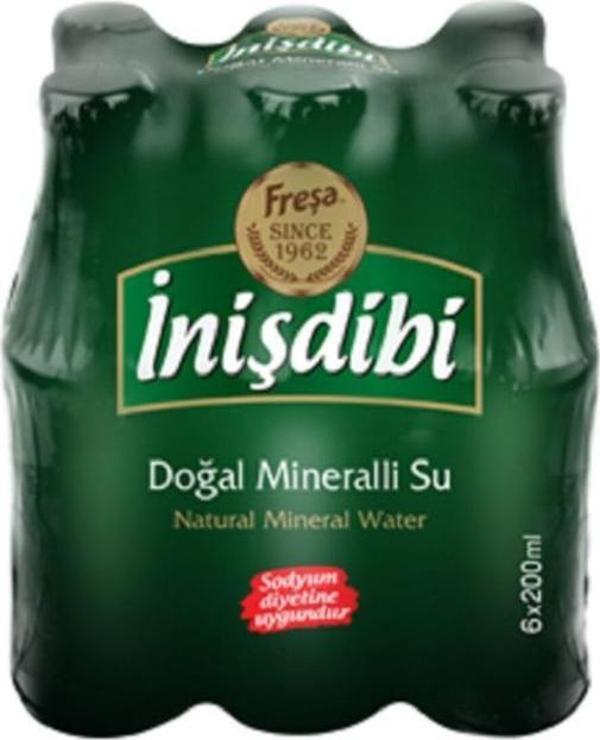 Inişdibi 200 Ml Doğal Maden Suyu 6'lı - Image 1
