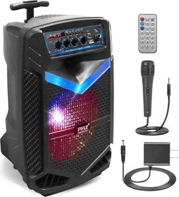Pyle Taşınabilir Bluetooth Pa Hoparlör Sistemi - 600W 20CM - Image 1