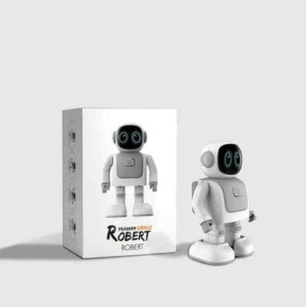 QPrint Dans Robotu Robert RS01 Eğlenceli Öğretici Oyun Arkadaşı Bluetooth Hoparlör - Image 1