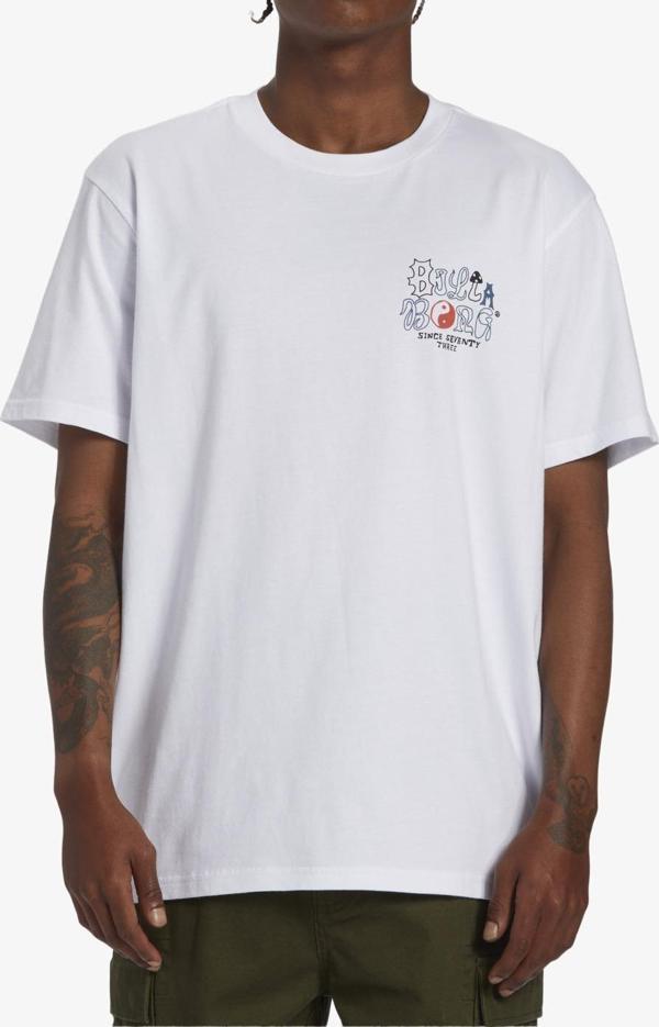Billabong Worded Tees Erkek Beyaz Tshirt Abyzt02273-10 - Image 1