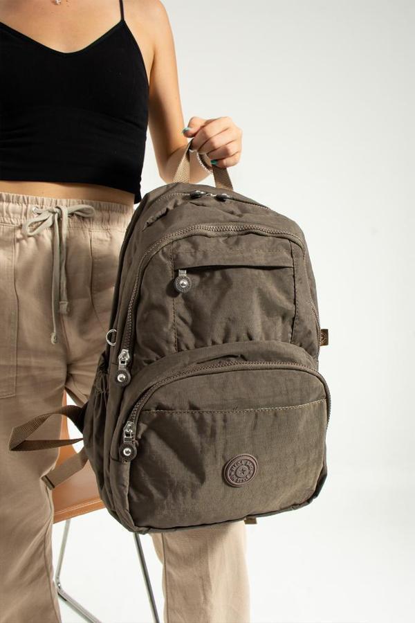 Unisex Okul Çantası Klinkır Kumaş Sırt Çantası Çok Cepli Hafif Yağmur Geçirmez 38*28 Cm  - Image 1