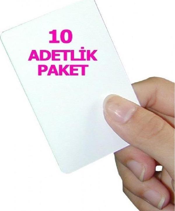 1.Sınıf Proximity Kart Seri Numara Baskılı) 10 Adet - Image 1