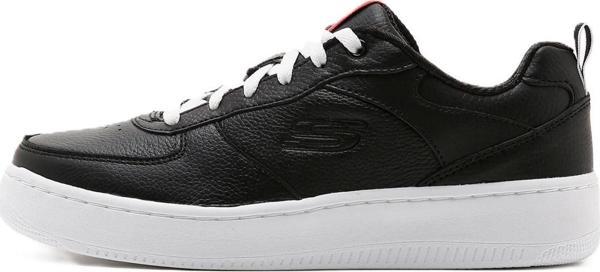 Skechers Sport Court 92-Illustrious Leather Memory Foam Womens Sneaker Hakiki Deri Hafızalı Taban Kadın Günlük Spor Ayakkabı Siyah - Image 1