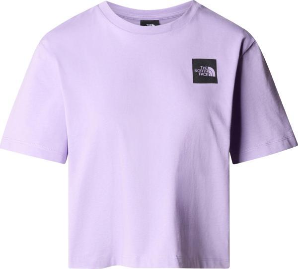 The North Face W S/s Cropped Fıne Tee Kadin Mor Tshirt Nf0a87nbqzi1 - Image 1