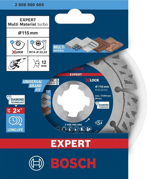 EXP X-LOCK MultiMaterial Elmas Kesme 115 mm  - Image 1
