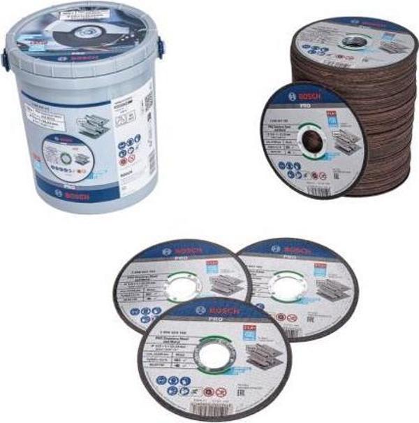 PRO StainlessSteel & Metal Kesme Disk 125mm, 100ad - Image 1
