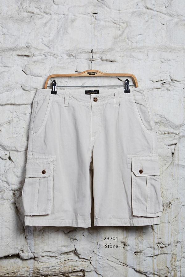 Superfly Men Cargo Short Erkek Bej Şort 23701-22 - Image 1