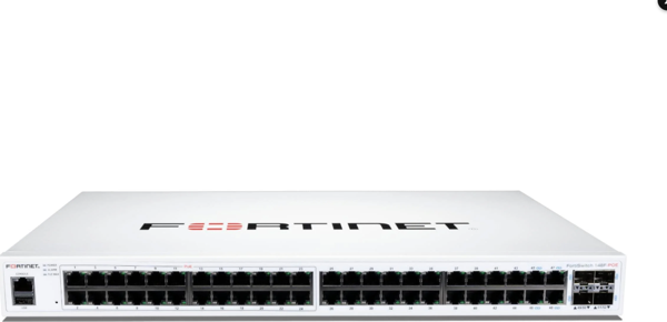 FORTİNET FortiSwitch 124F Switch FS-124F POESİZ - NO POE - Image 1