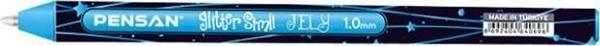 Pensan Glitter Simli Jel Kalem Mavi - 3 adet - Image 1