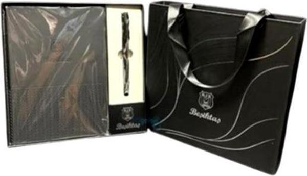Tmn Beşiktaş A5 Defter Roller Kalem Seti Kutulu Orijinal - Image 1