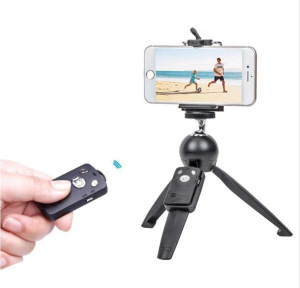 Tiktok Kollu Masa Mini Tripodu 25cm Bluetooth Kumanda Dslr Cep Telefonu - Image 1