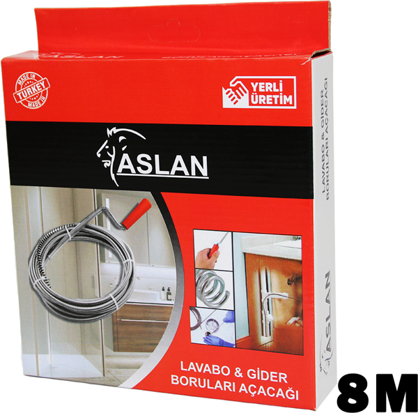8MT SUSTA SPRAL LAVABO - GİDER AÇAR-Findit - Image 1