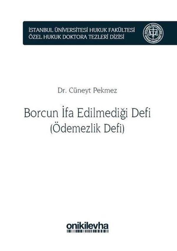 Borcun İfa Edilmediği Defi - On İki Levha Yayıncılık - Image 1