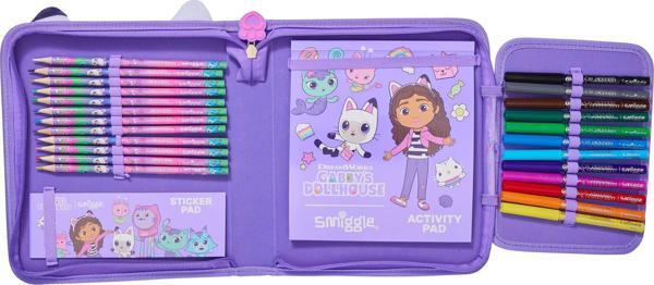 Smiggle - Gabbys Dollhouse Kalem Kutusu ve Kırtasiye Seti - Image 1