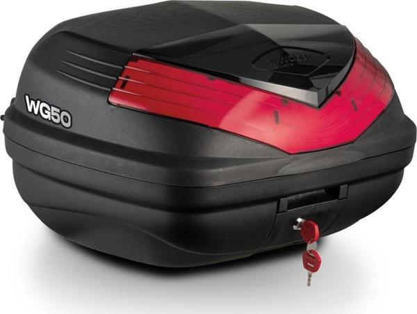 Wogen Motosiklet Arka Çanta 50L Su Geçirmez Siyah - Image 1
