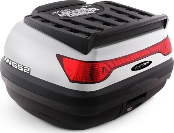 Wogen Motosiklet Arka Çanta 52L Su Geçirmez Beyaz - Image 1