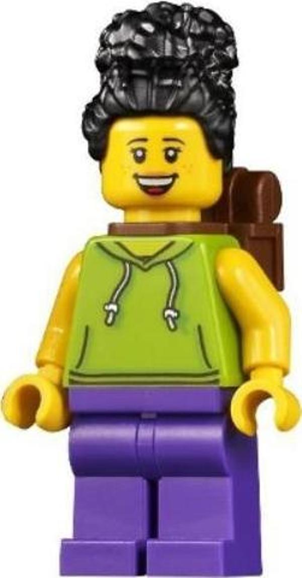Lego Minifigür - Backpacker twn420 - Image 1