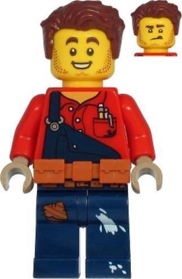 Lego Minifigür - Harl Hubbs - Utility Belt cty1074 - Image 1