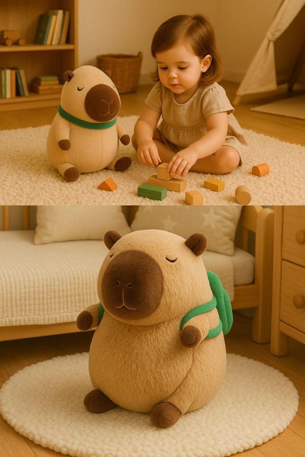 Cappy Capybara Peluş 40 CM CappySnug CapyBerry CappyLush - Image 1