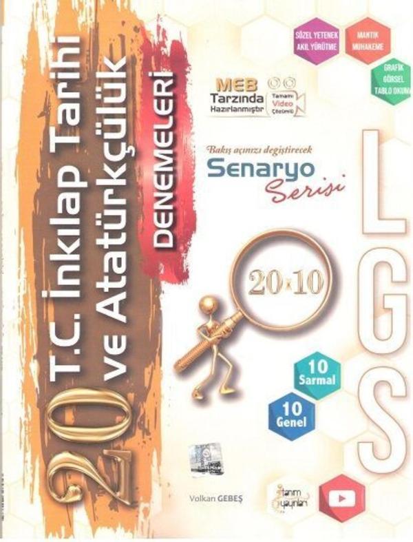 TANIM LGS İNKILAP DENEME - Tanım Yayınları - Image 1