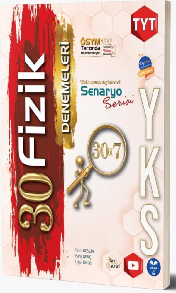 TANIM TYT FİZİK DENEME - Tanım Yayınları - Image 1