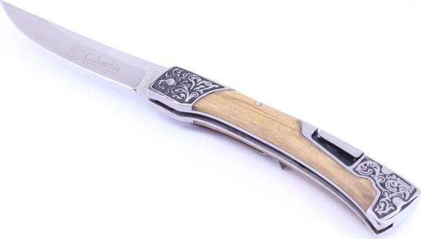 Zeytin Ağacı Saplı Katlanabilir Çakı B3165-D - Image 1