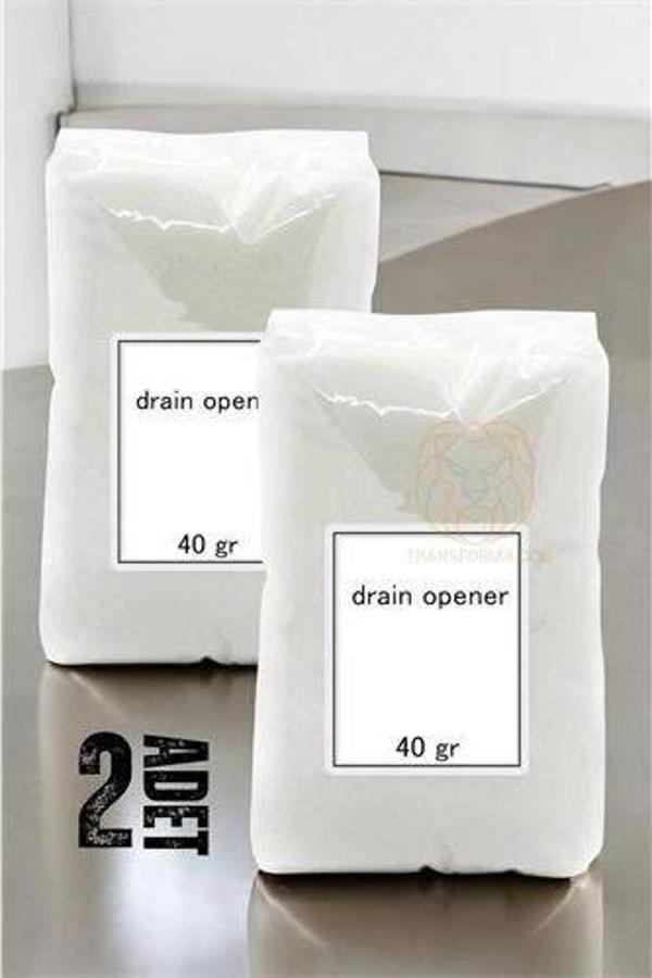 ModaCar Lavabo Tıkanıklığı Açıcı Toz Lavabo Açma Tozu 2 ADET - Image 1