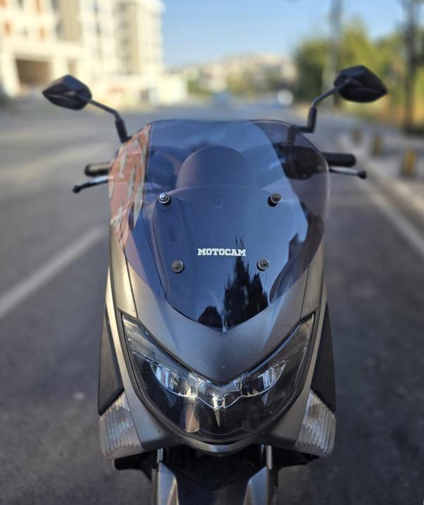 MOTOCAM Yamaha Nmax Siperlik Ön Cam 2015-2020 Model 36cm Füme Renkli 4mm - Image 1