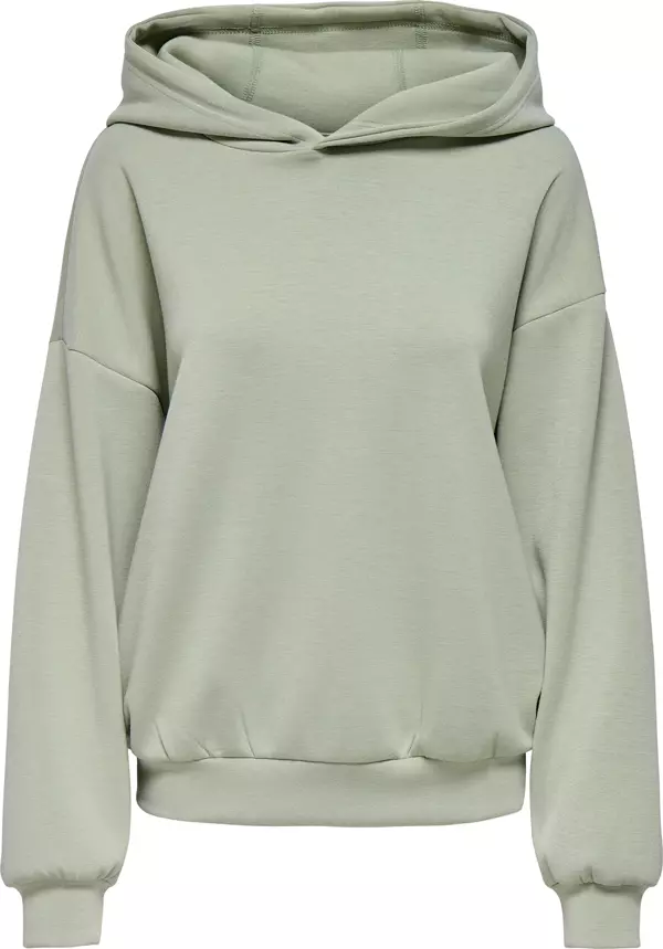 Only Kadın Kapüşonlu Basic Yeşil Sweatshirt - 15355809 - Image 1