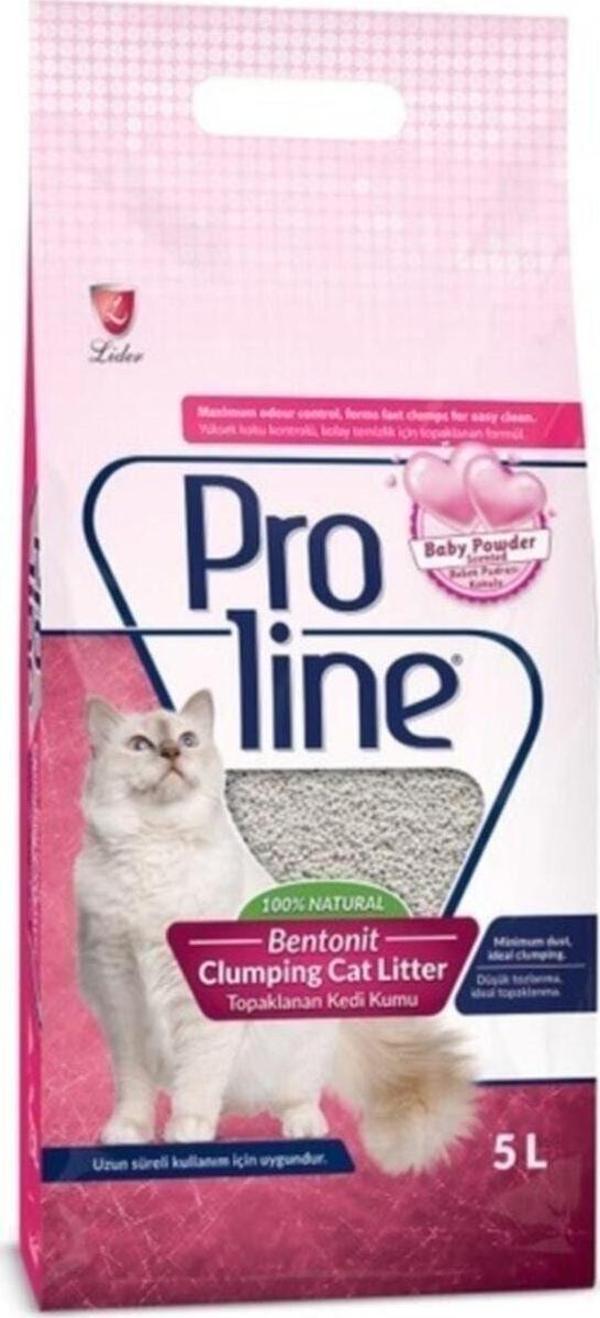 Proline Kedi Kumu Bebek Pudralı 5Lt. - Image 1