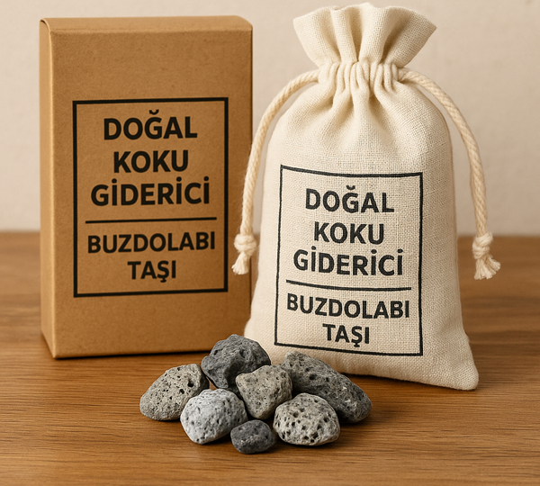 Buzdolabı Doğal Koku Giderici Yeniden Kullanılabilir Zeolit Taşı-Aktif Karbon Taşı - Image 1