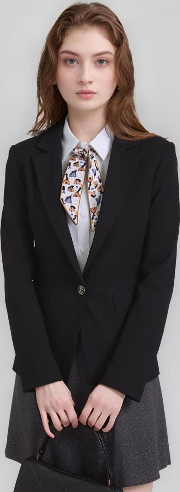 Walkenzo Sevimli Kedi Figürlü Çanta Bileklik Saç Çok Amaçlı Kadın Kelebek Fular - Image 1