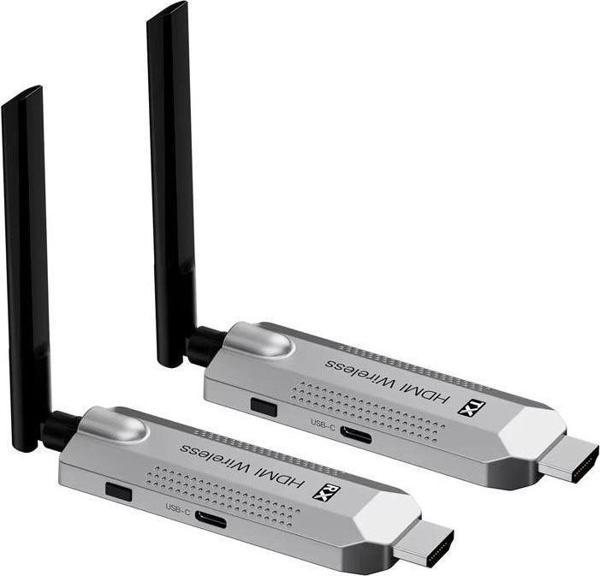 Ga30 HDMI Transmitter and Receiver Verici ve Alıcı Wireless Kablosuz Gönderici 1080p 60Hz - Image 1