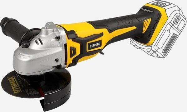 RTX2055B Şarjlı Avuç Taşlama Makinası Kömürsüz 115 mm - Akü Hariç - Image 1