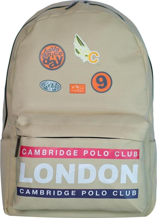 Cambridge Polo Club Streetwear Tek Ana Bölmeli Unisex Çocuk İlkokul Çantası - Image 1