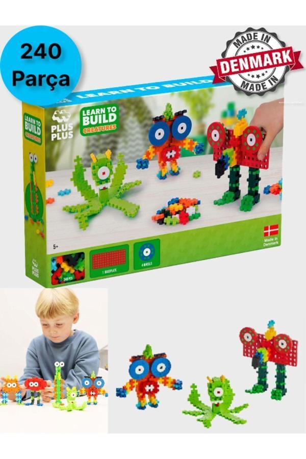 Toyfest Plus - Plus Minecraft Temalı Learn To Build Creatures - Yaratıklar Lego Yapı Oyuncağı(240 Parça)3907 - Image 1
