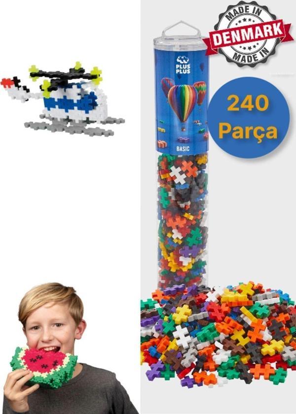 Toyfest Plus - Plus Minecraft Temalı Silindir Kutuda Basic - Temel Başlangıç Yapı Oyuncağı (240 Parça ) 4185 - Image 1