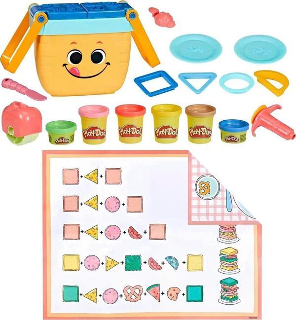 Toyfest Piknik Şekilleri  Oyun Hamuru Başlangıç Seti - Image 1