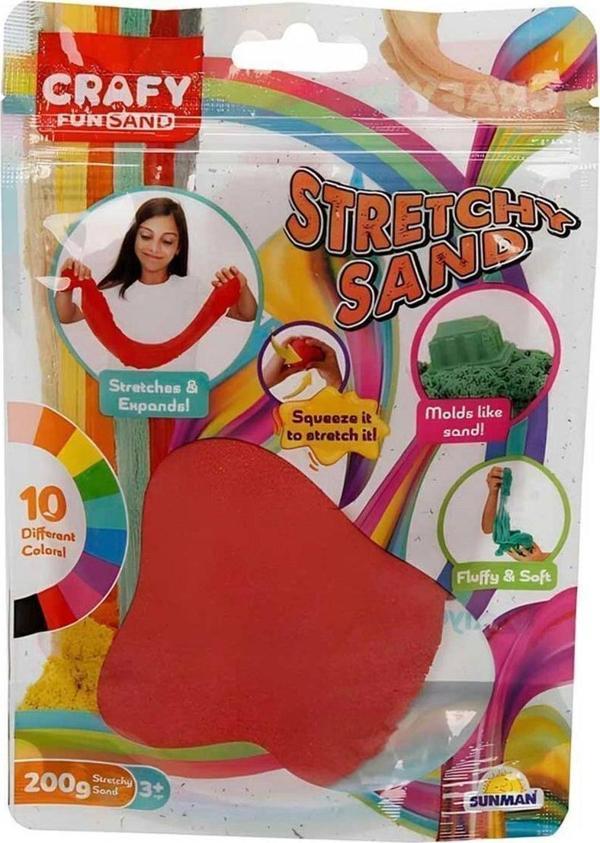Toyfest Streç Oyun Kumu Kırmızı 200 Gr - Image 1