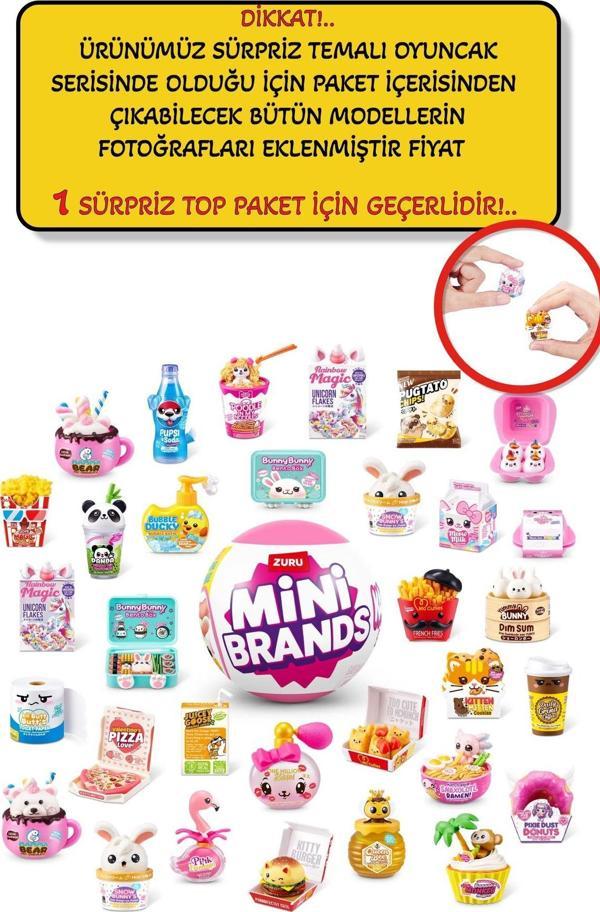 Toyfest 1 Adet - Mini Brands Kawaii Sürpriz Paket - 1 Adet - Image 1