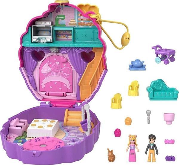 Toyfest Tatlı Düşünceler Kek Kutusu 2 Mikro Bebek Ve 13 Aksesuar Oyun Seti - Image 1